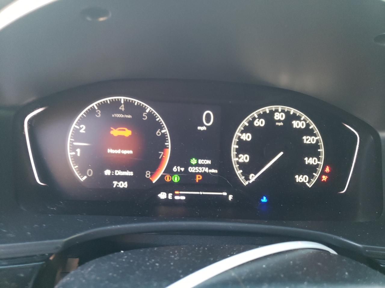 2024 HONDA CIVIC SPORT VIN:2HGFE2F52RH548070