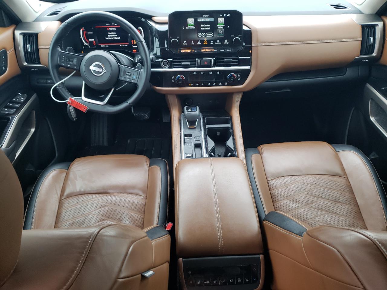 2022 NISSAN PATHFINDER PLATINUM VIN:5N1DR3DH4NC235480