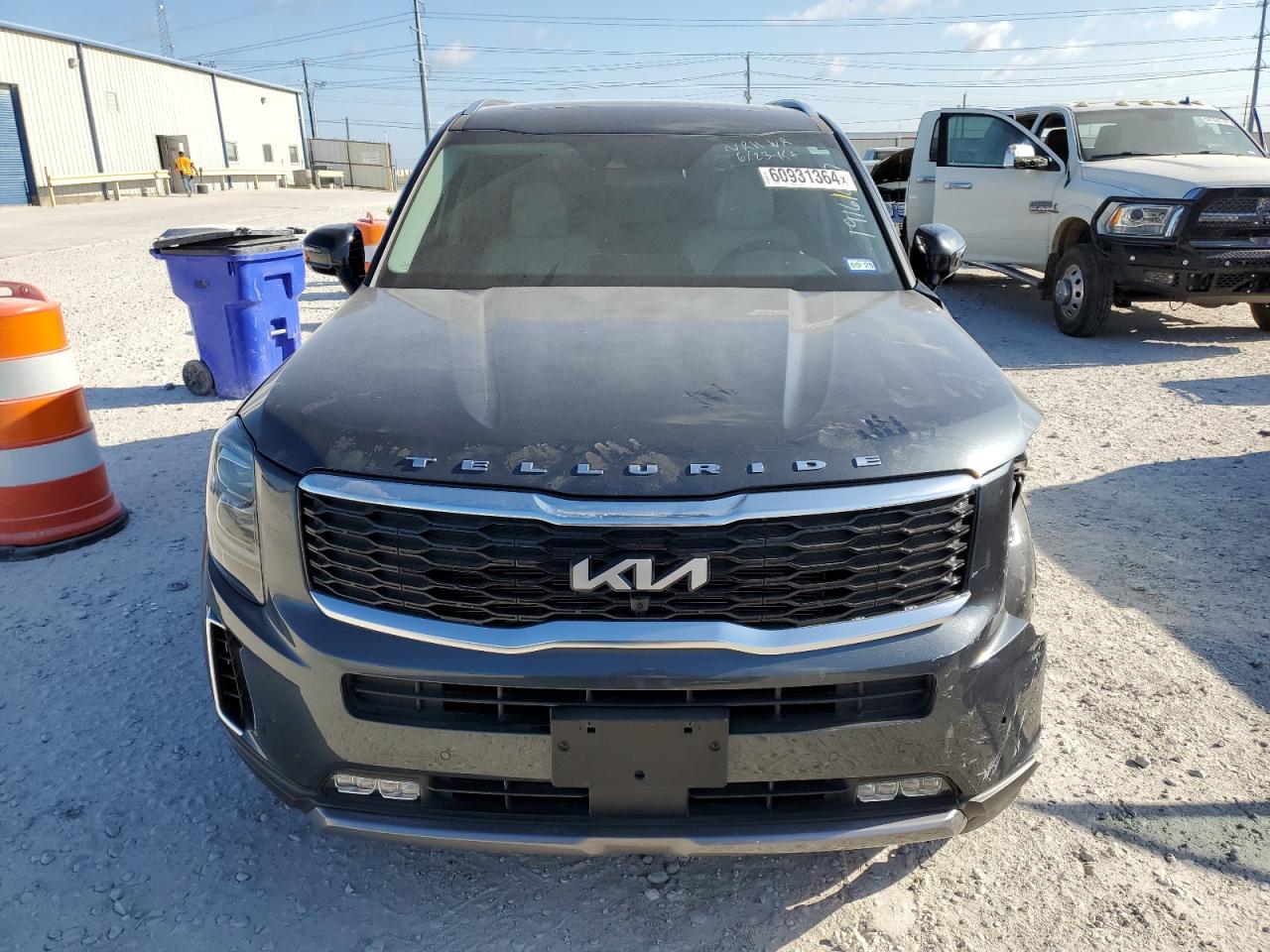 2022 KIA TELLURIDE SX VIN:5XYP54HC6NG292227