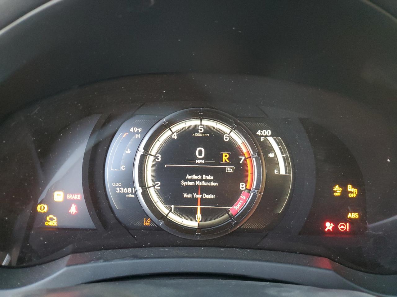 2022 LEXUS IS 350 F SPORT VIN:JTHSZ1E26N5023533