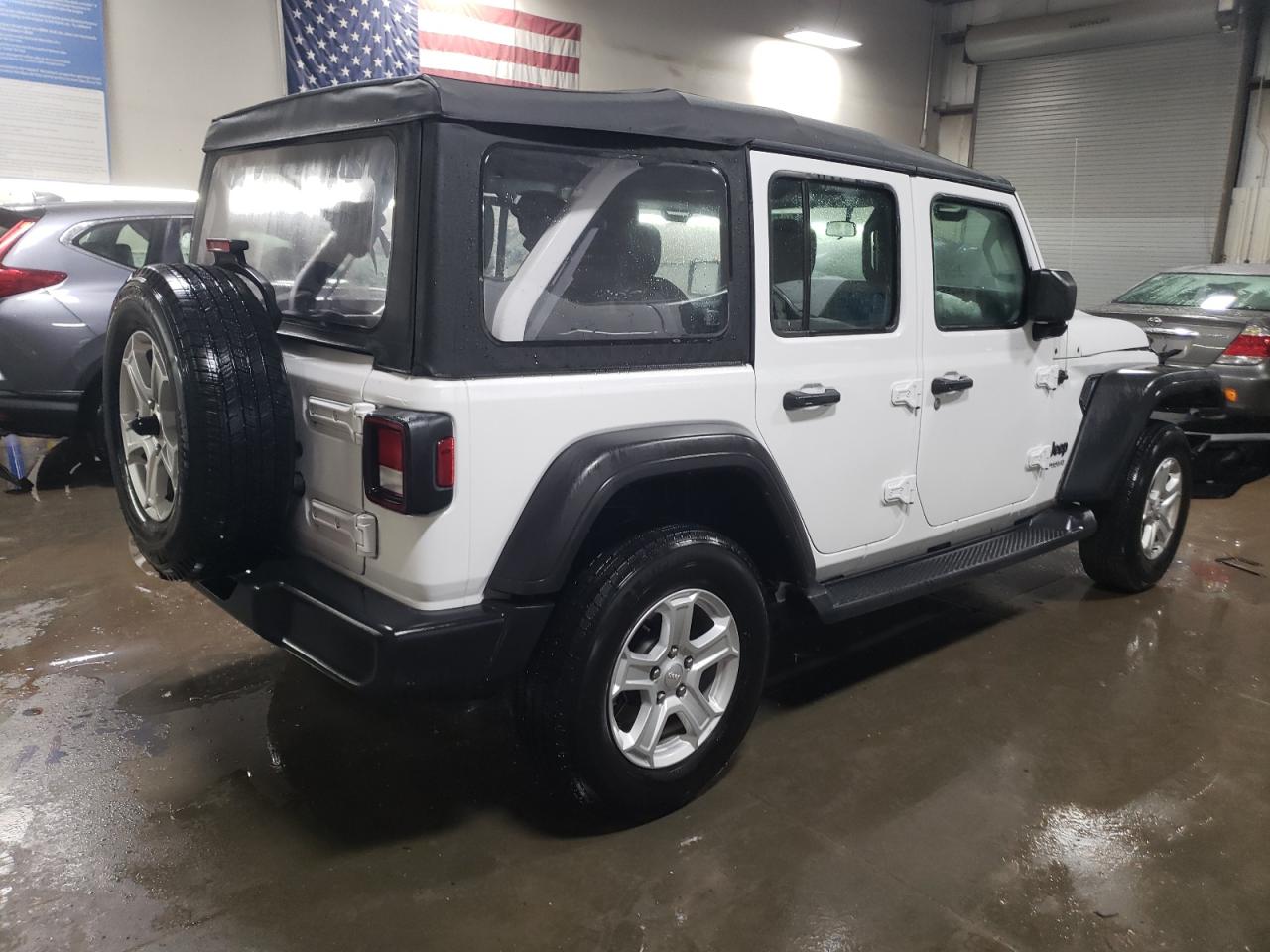 2022 JEEP WRANGLER UNLIMITED SPORT VIN:1C4HJXDN2NW195179