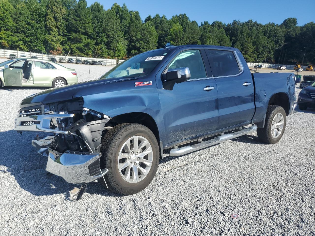 2022 CHEVROLET SILVERADO LTD K1500 LTZ VIN:1GCUYGED9NZ111986