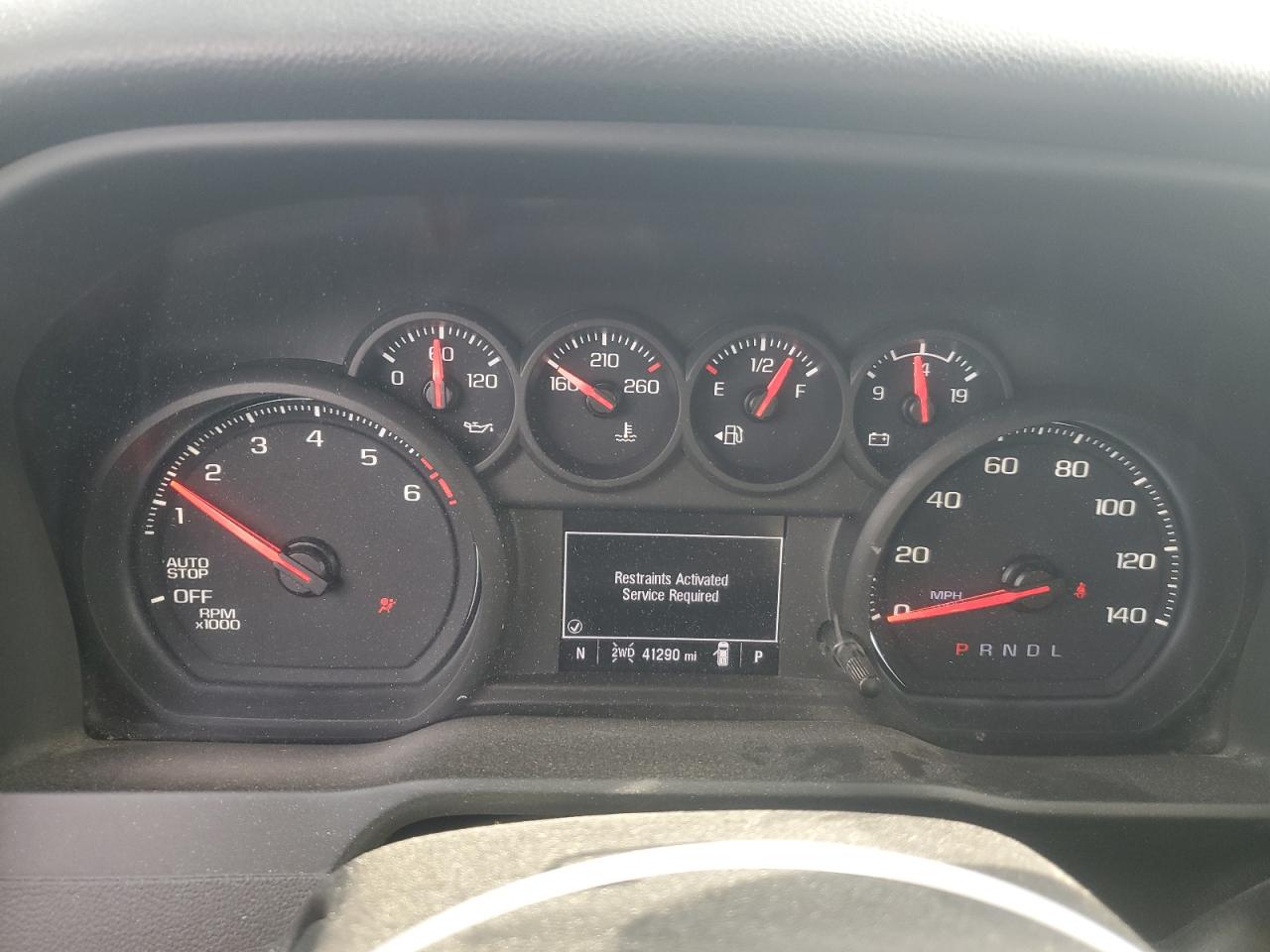 2022 CHEVROLET SILVERADO K1500 CUSTOM VIN:1GCRDBEK0NZ563098