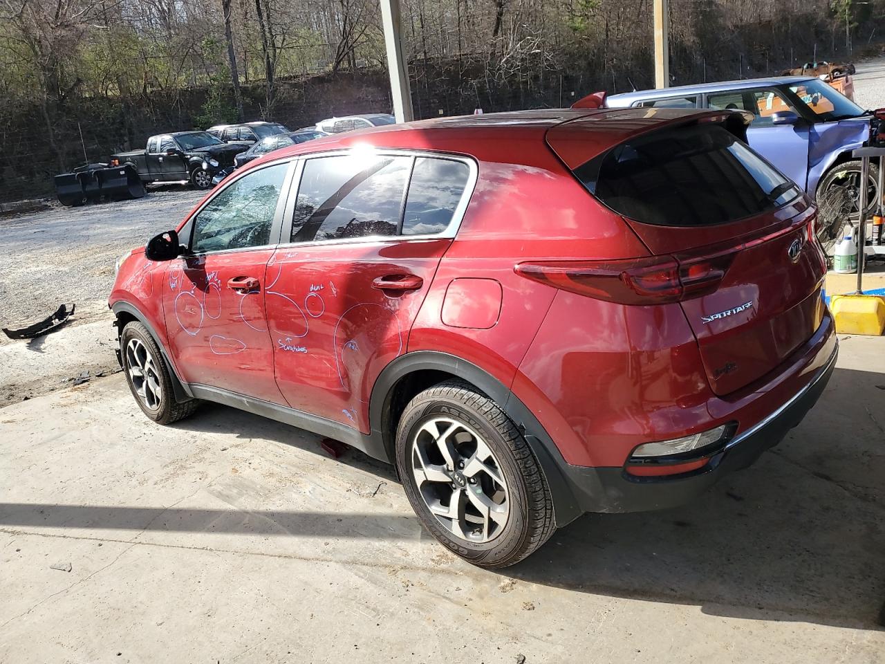 2022 KIA SPORTAGE LX VIN:KNDPM3AC6N7947927
