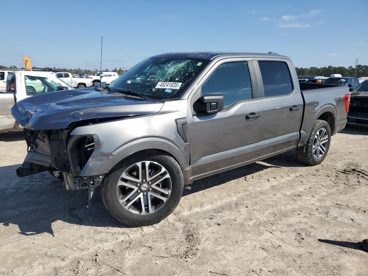 2022 FORD F150 SUPERCREW VIN:1FTEW1C55NKF20773