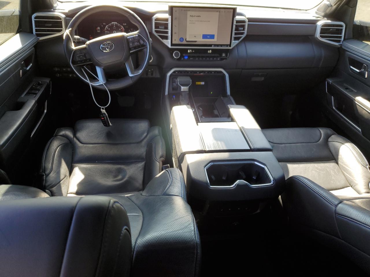 2023 TOYOTA TUNDRA CREWMAX PLATINUM VIN:5TFNA5AB3PX019675