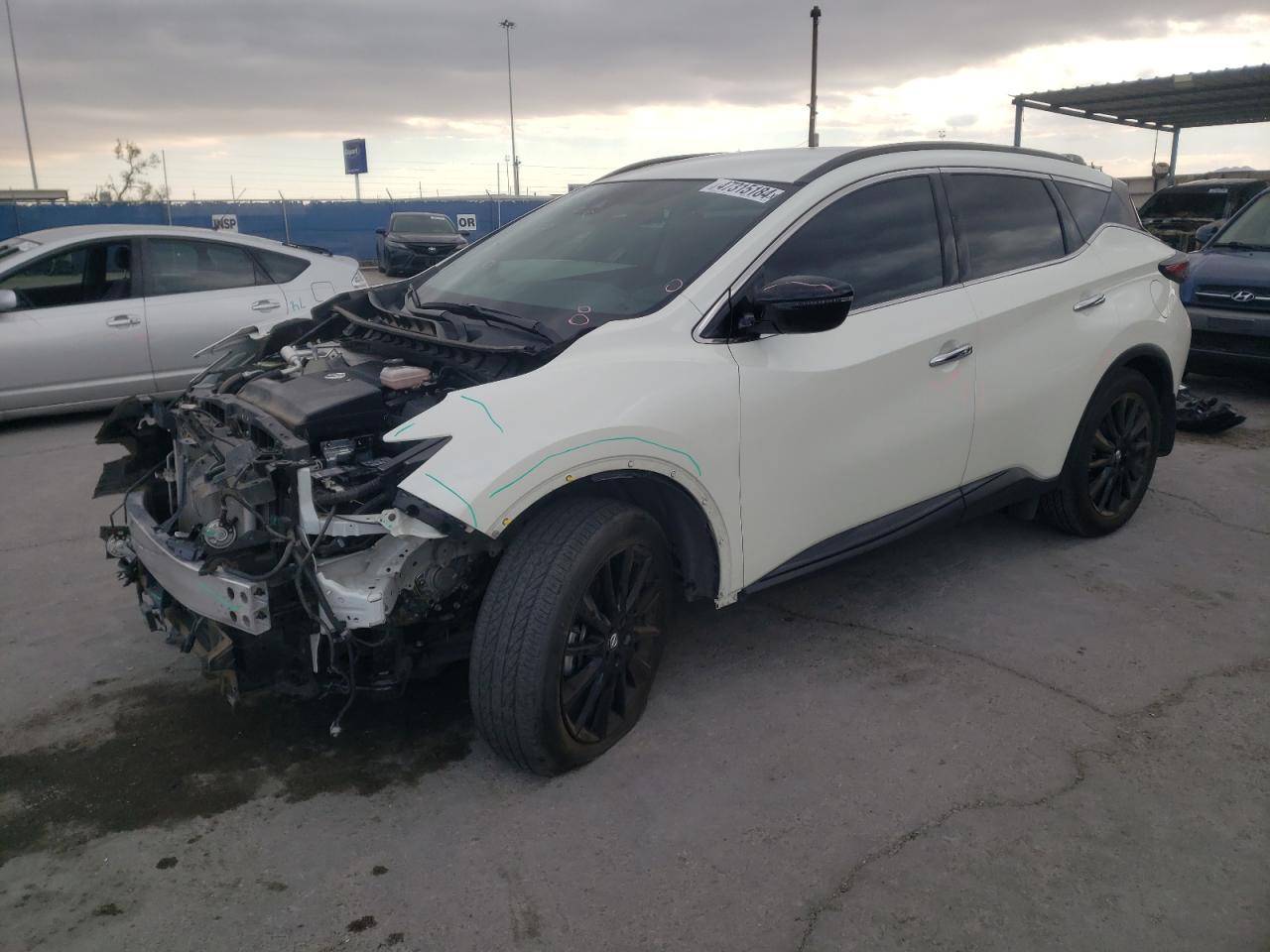 2022 NISSAN MURANO SV VIN:5N1AZ2BJ5NC121703
