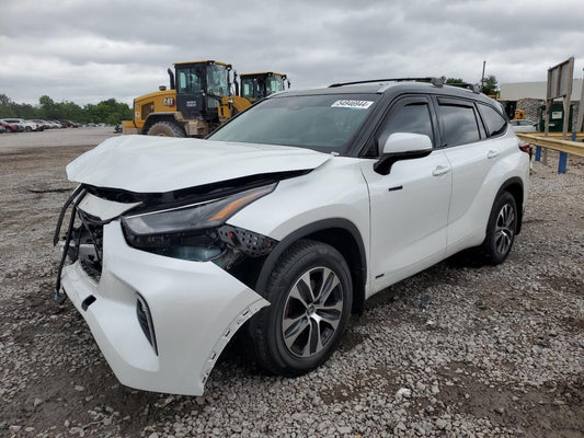 2022 TOYOTA HIGHLANDER HYBRID XLE VIN:5TDGBRCH4NS552362