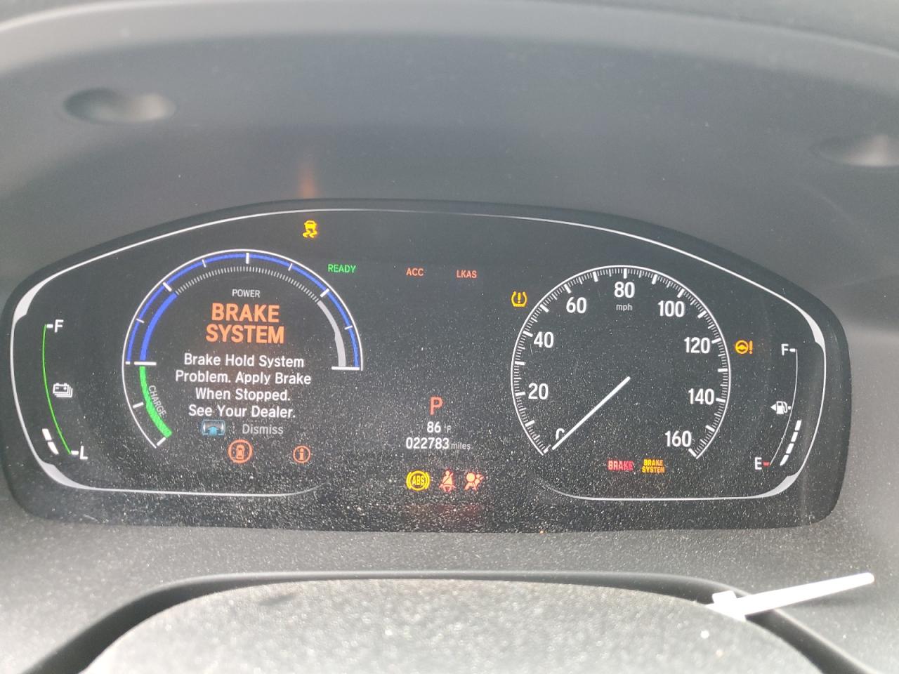 2022 HONDA INSIGHT EX VIN:19XZE4F54NE003064