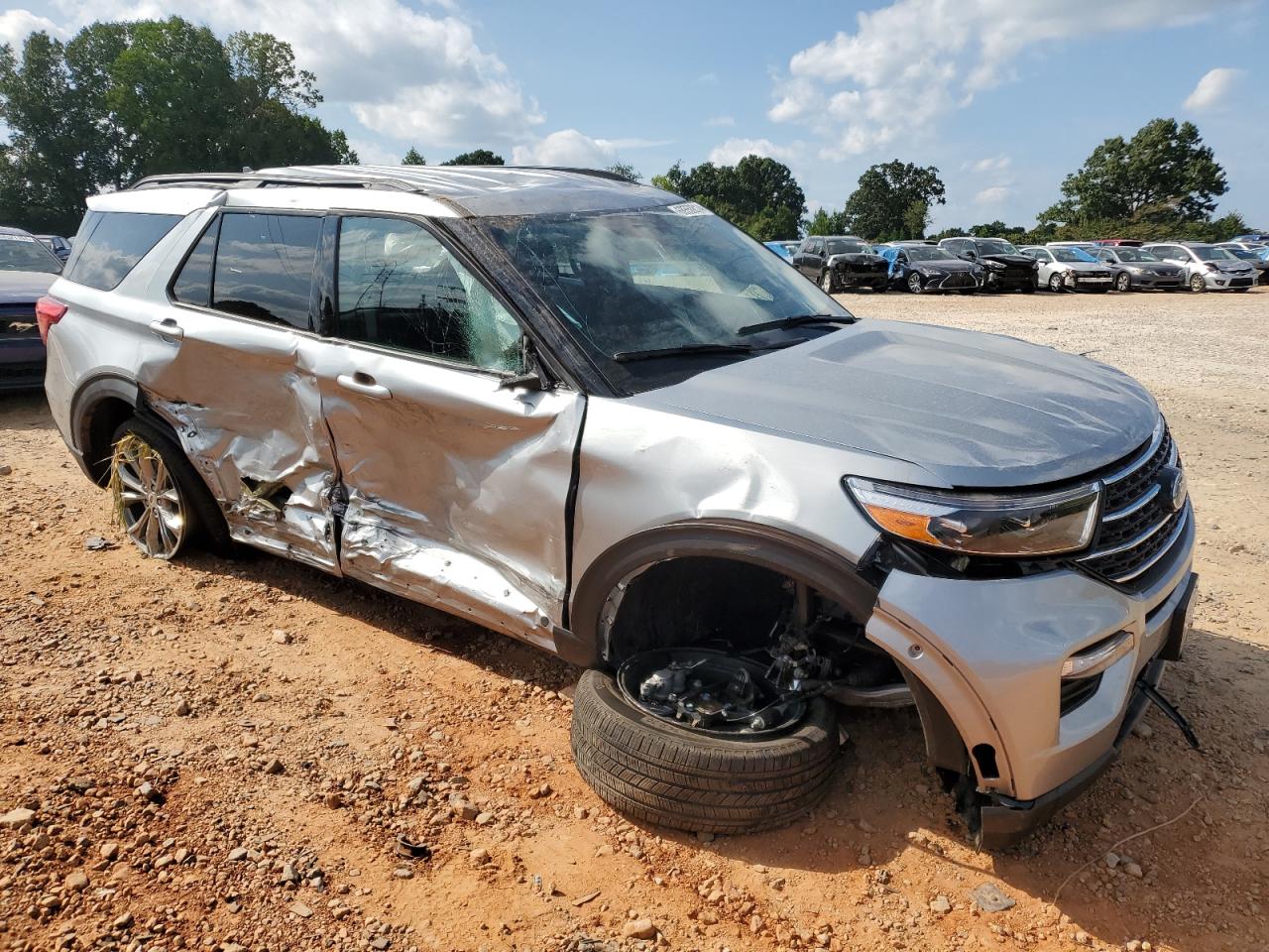 2023 FORD EXPLORER XLT VIN:1FMSK7DH5PGC41030