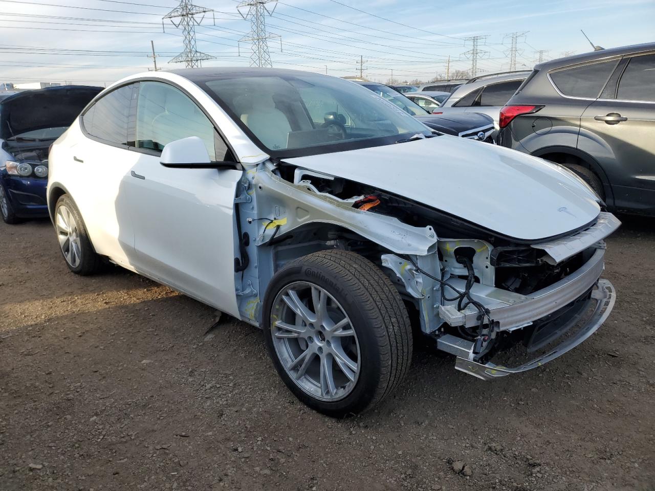 2022 TESLA MODEL Y  VIN:7SAYGAEE5NF390016