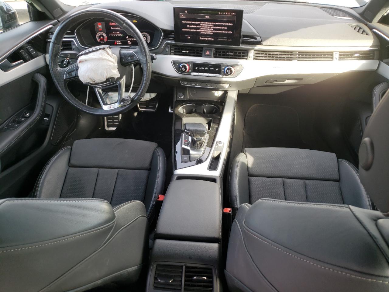 2022 AUDI A4 PREMIUM PLUS 45 VIN:WAUEAAF4XNN007452