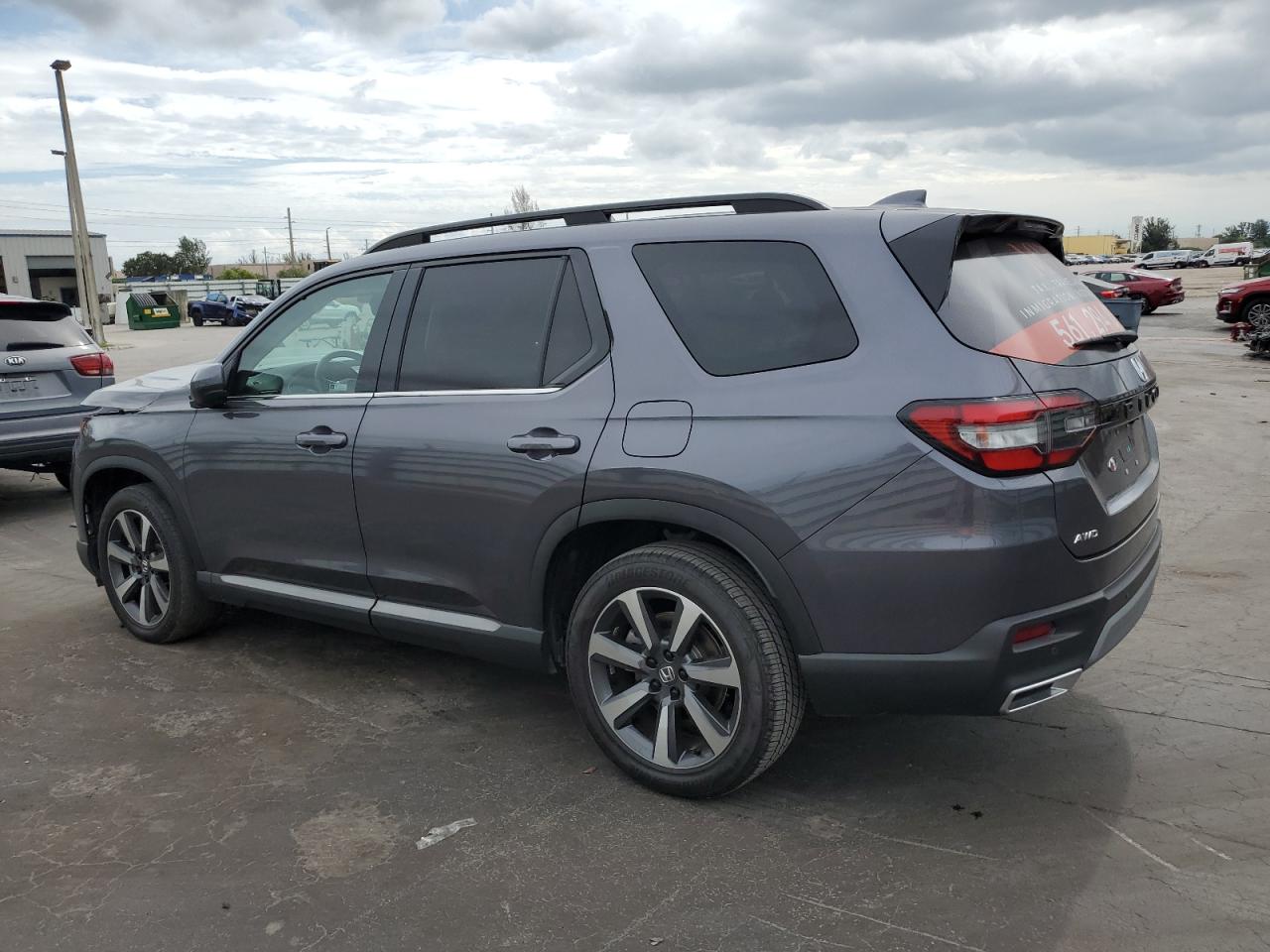 2024 HONDA PILOT ELITE VIN:5FNYG1H87RB005922