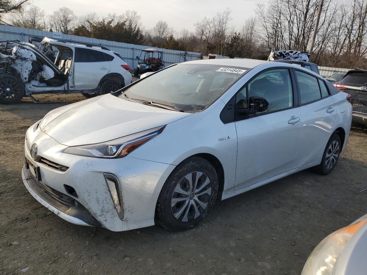 2022 TOYOTA PRIUS LE VIN:JTDL9MFU5N3038740