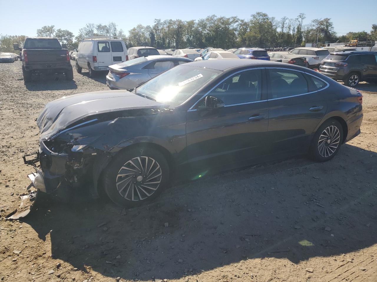2022 HYUNDAI SONATA HYBRID VIN:KMHL34JJ1NA047943