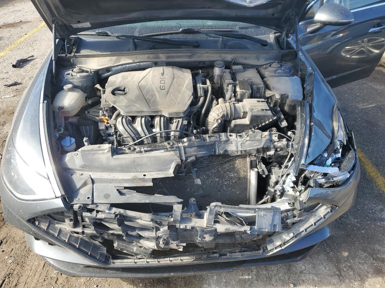 2022 HYUNDAI SONATA SEL VIN:KMHL14JA0NA221278