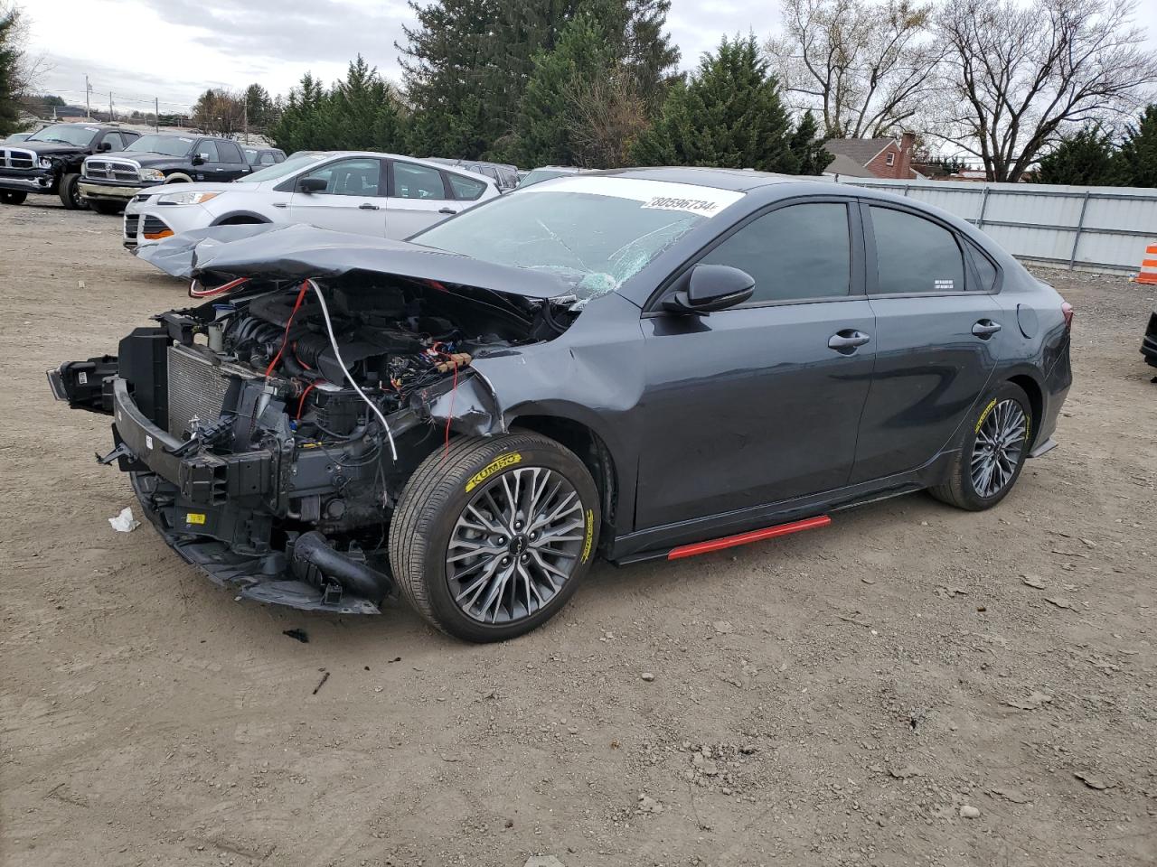 2022 KIA FORTE GT LINE VIN:3KPF54AD0NE424457