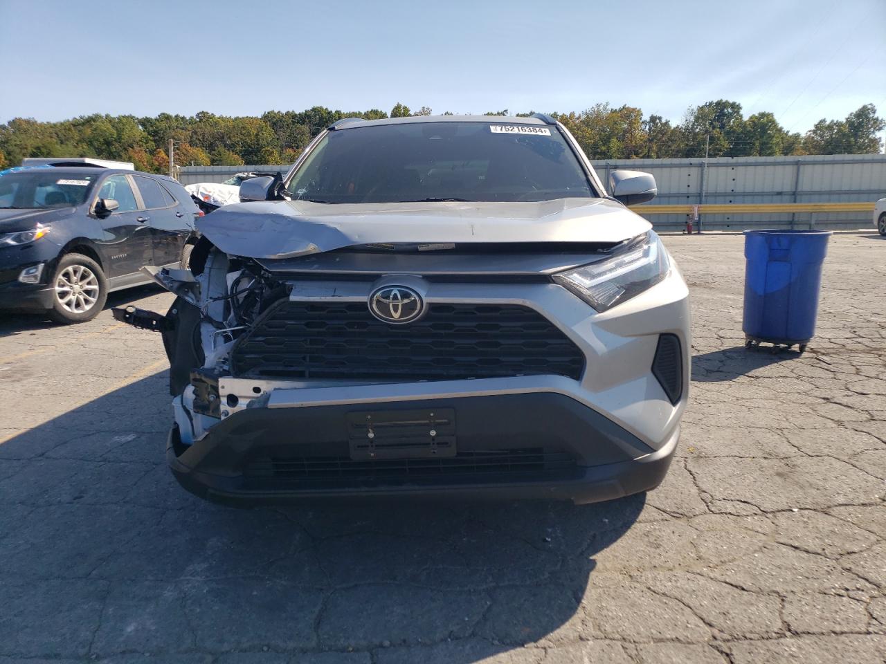 2022 TOYOTA RAV4 XLE VIN:2T3W1RFV5NW227167