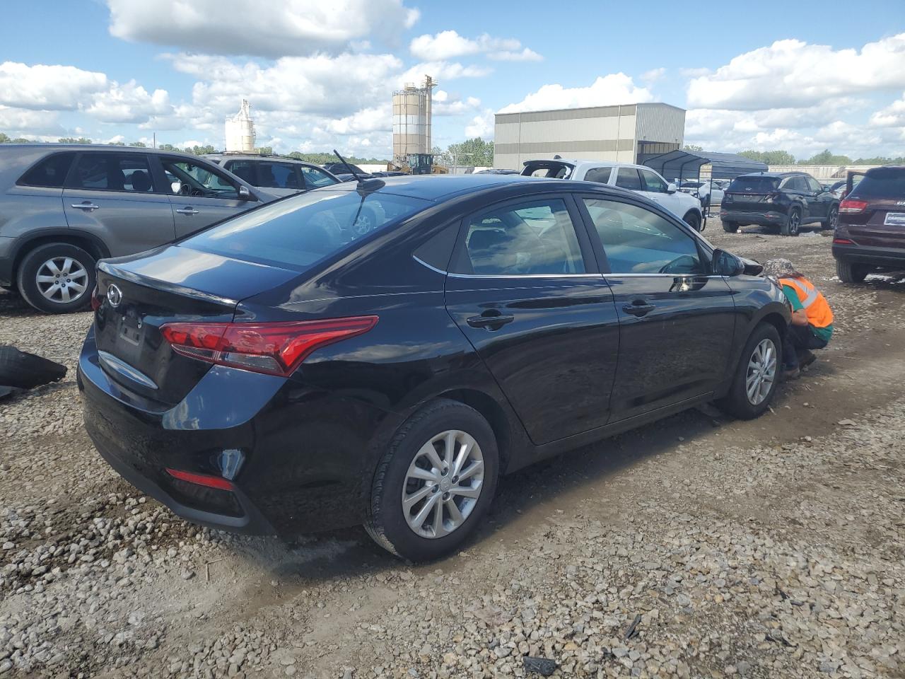 2022 HYUNDAI ACCENT SE VIN:3KPC24A68NE176519