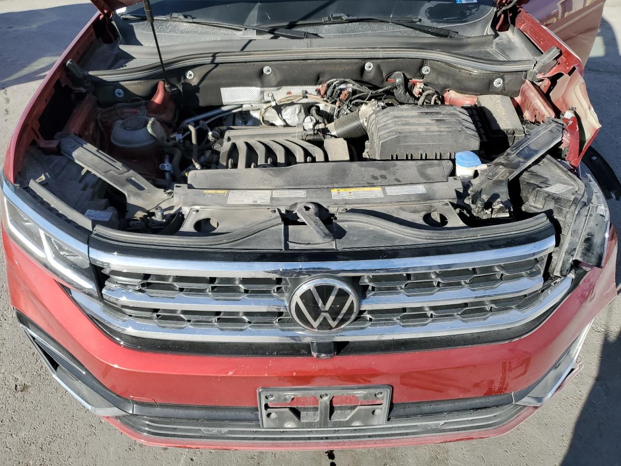 2022 VOLKSWAGEN ATLAS SEL PREMIUM R-LINE VIN:1V2FR2CAXNC533378