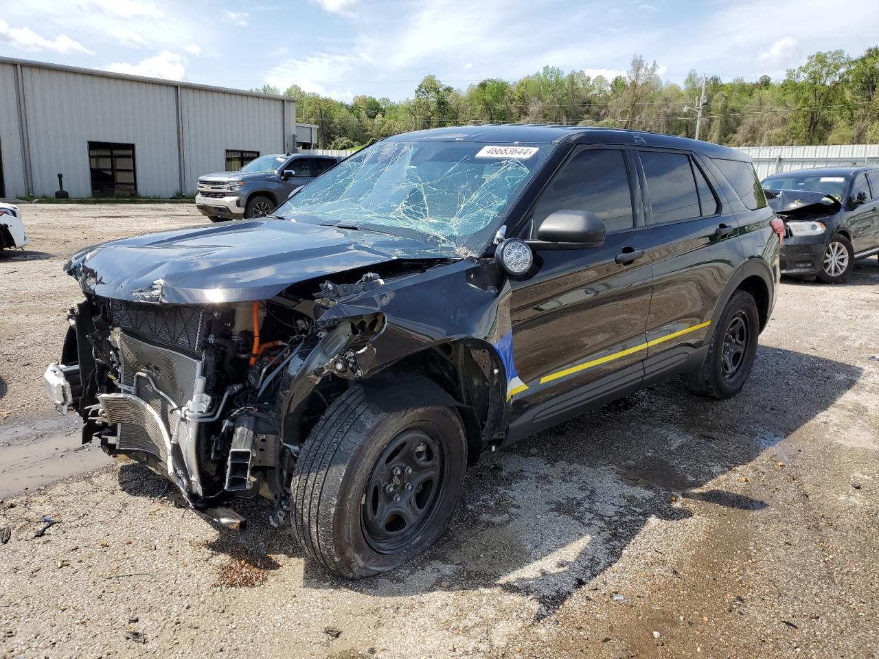 2022 FORD EXPLORER POLICE INTERCEPTOR VIN:1FM5K8AW2NNA08513