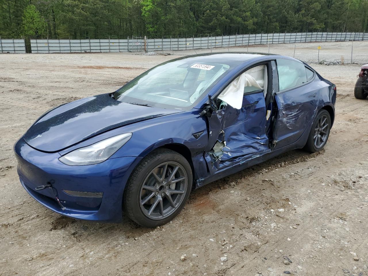 2022 TESLA MODEL 3  VIN:5YJ3E1EA7NF312623