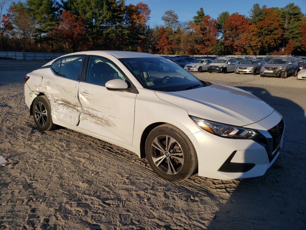 2022 NISSAN SENTRA SV VIN:3N1AB8CV6NY204693