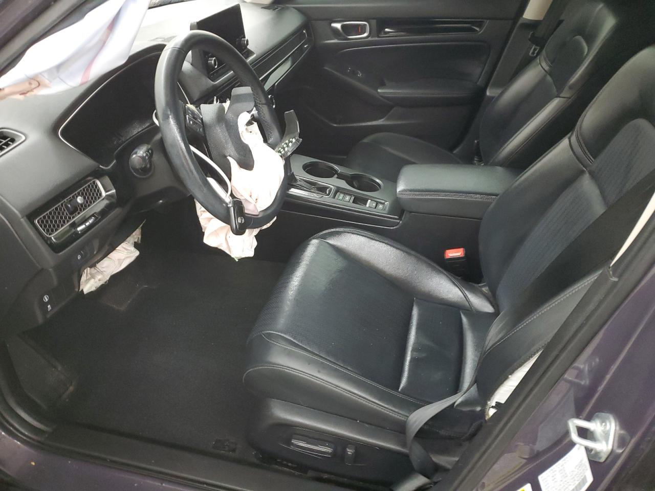 2022 HONDA CIVIC EXL VIN:19XFL1H7XNE020179