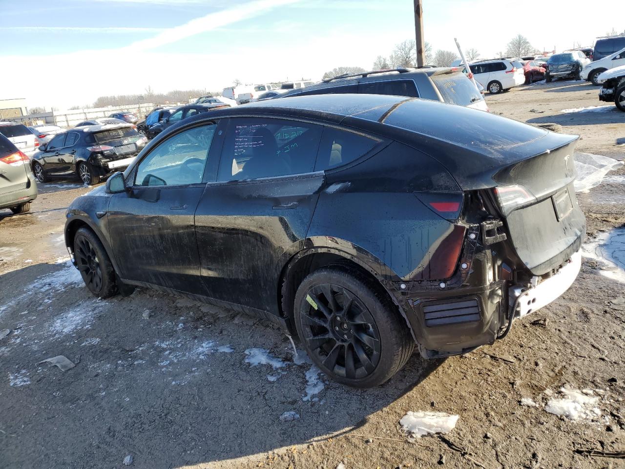 2022 TESLA MODEL Y  VIN:7SAYGDEE4NA018004