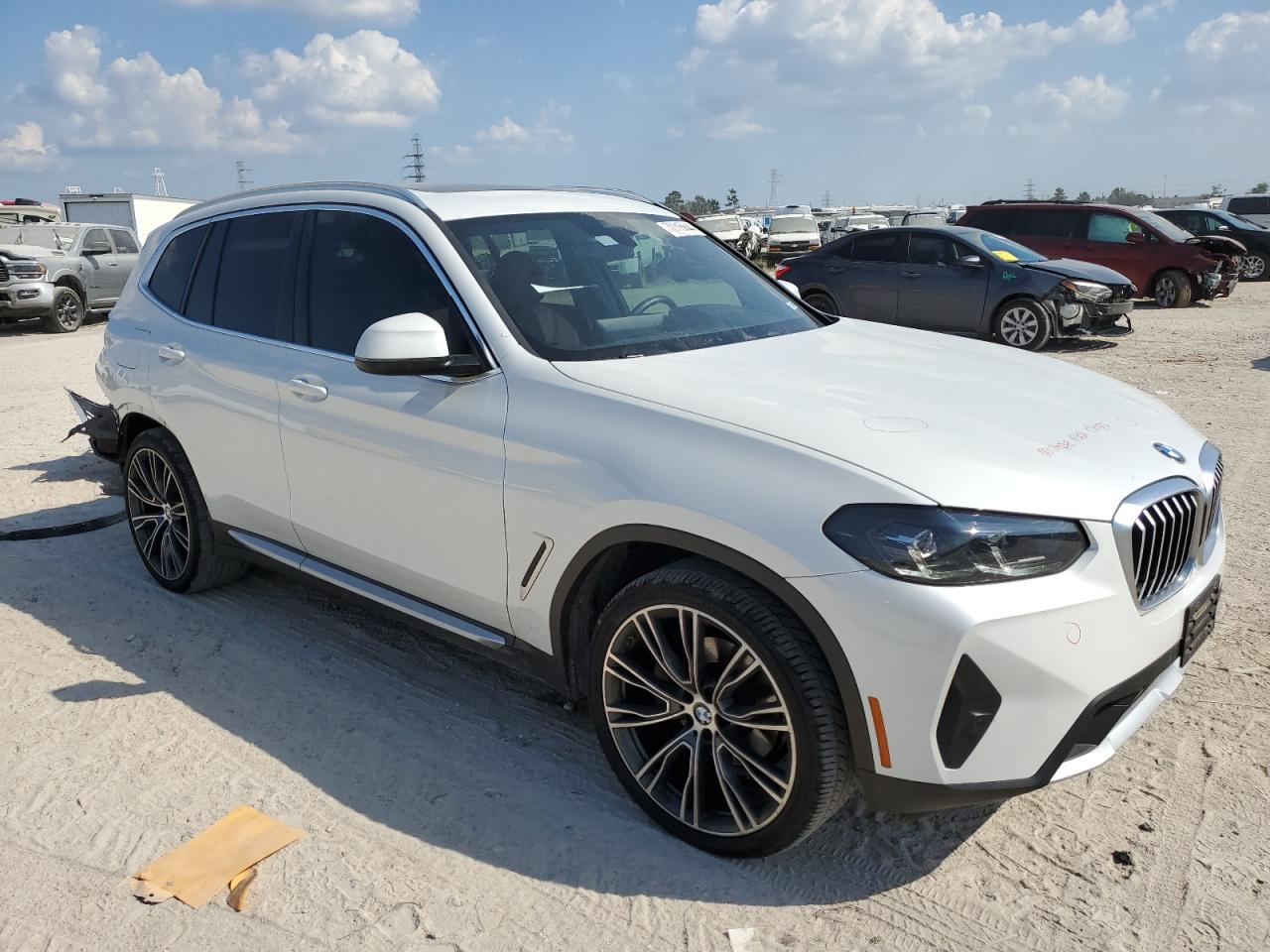 2022 BMW X3 XDRIVE30I VIN:5UX53DP03N9N13996