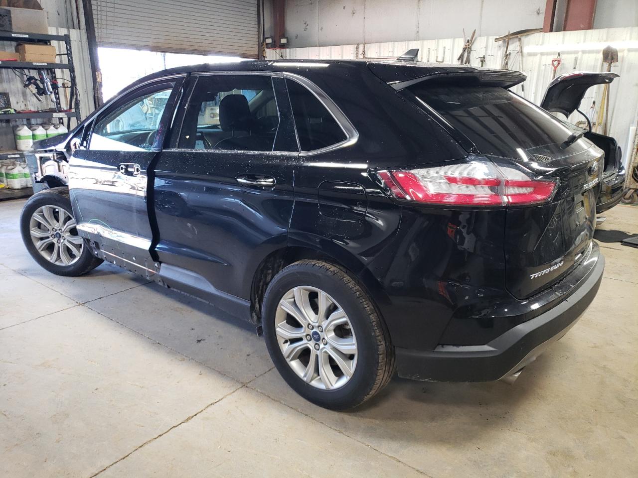 2022 FORD EDGE TITANIUM VIN:2FMPK4K93NBA14830