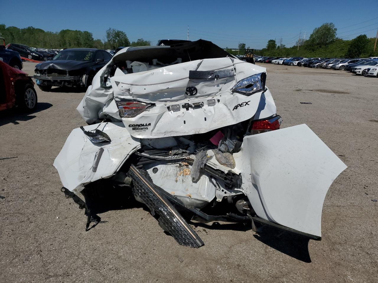 2022 TOYOTA COROLLA SE VIN:5YFS4MCE7NP115543