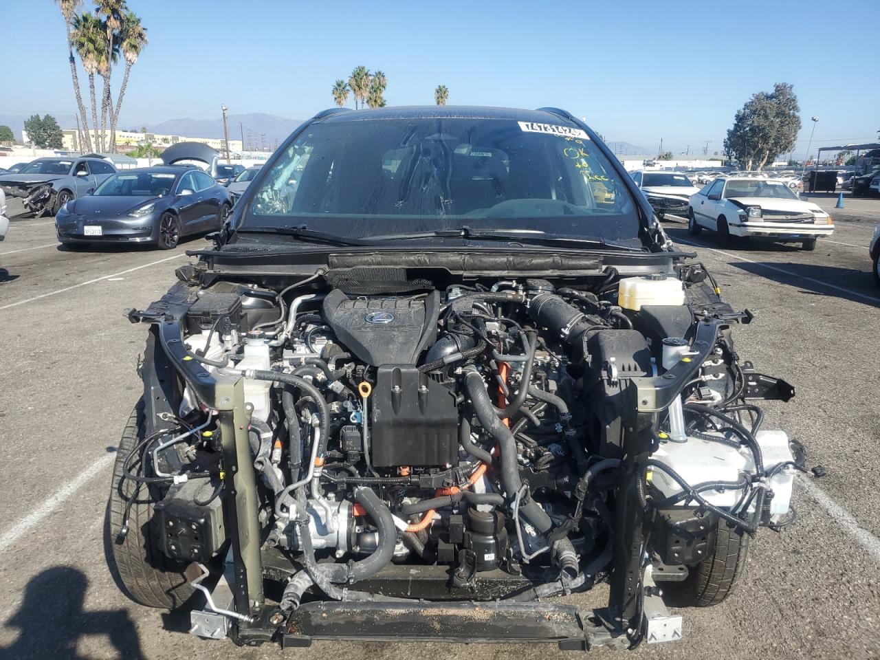2023 LEXUS RX 500H F SPORT VIN:2T2BCMEAXPC007672