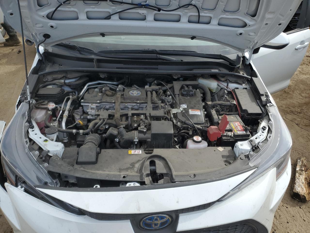 2022 TOYOTA COROLLA LE VIN:JTDEAMDE1NJ053985
