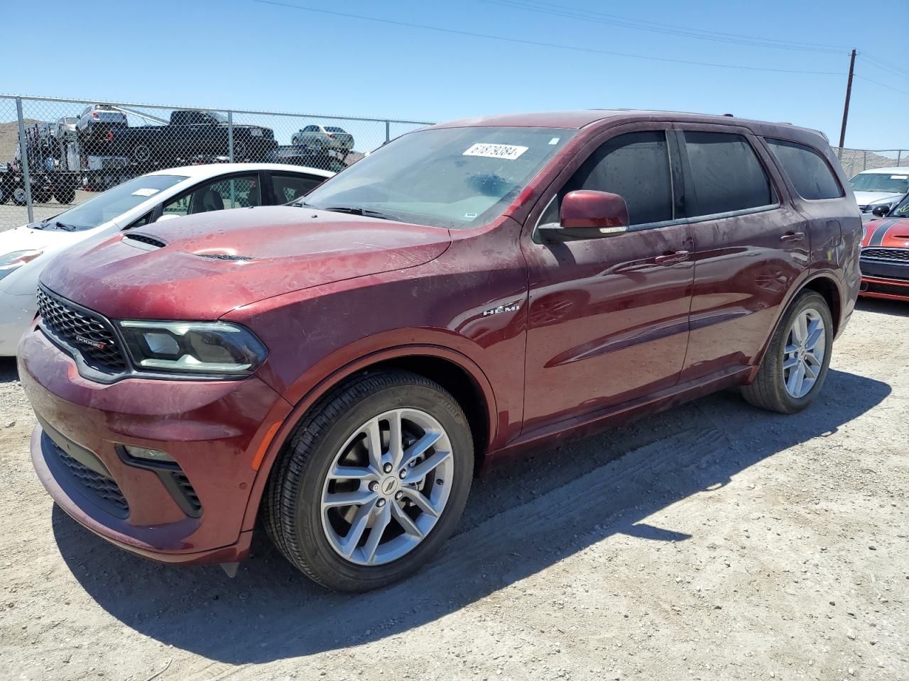 2022 DODGE DURANGO R/T VIN:1C4SDHCT0NC156109