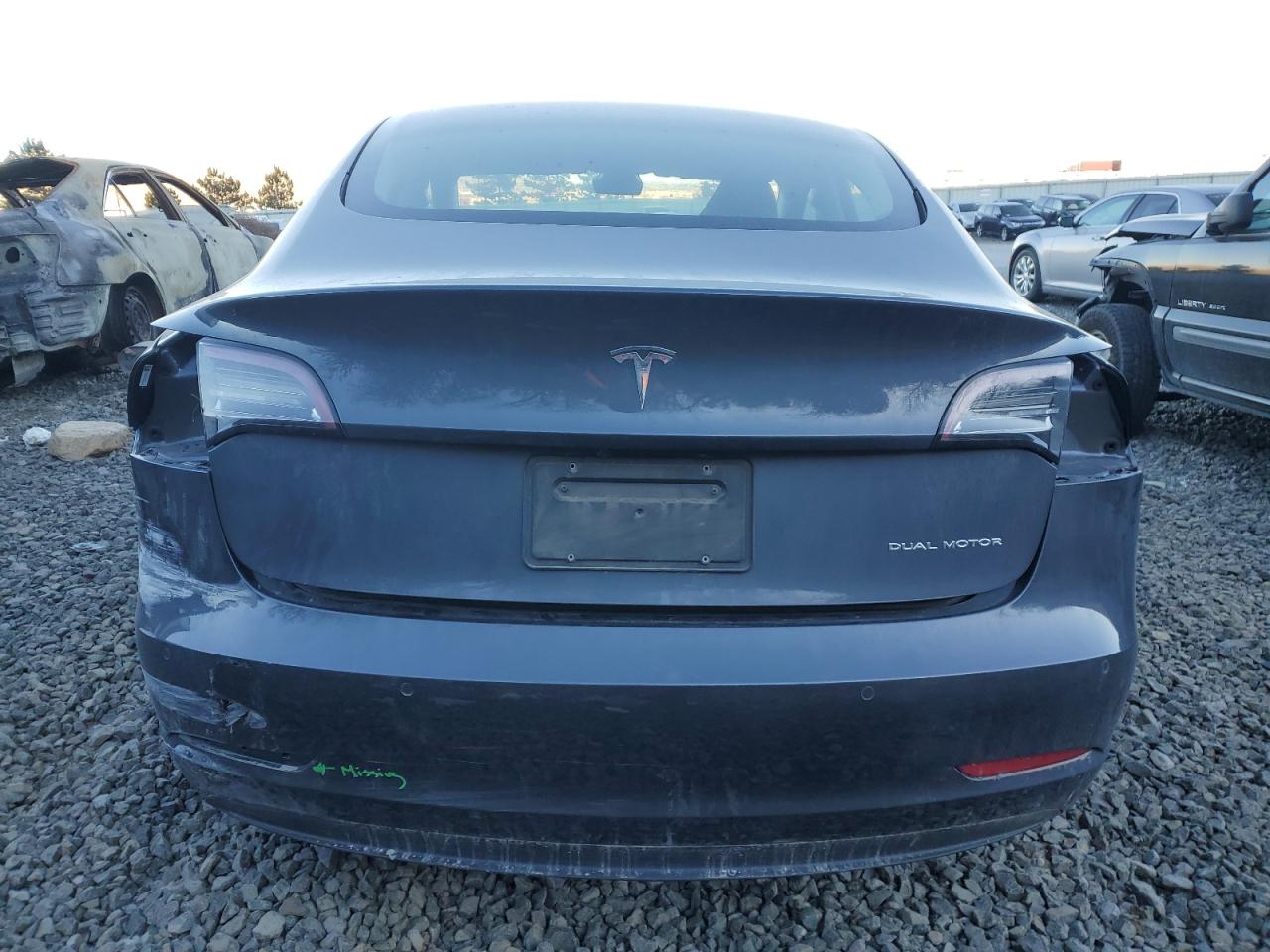 2022 TESLA MODEL 3  VIN:5YJ3E1EB5NF307218
