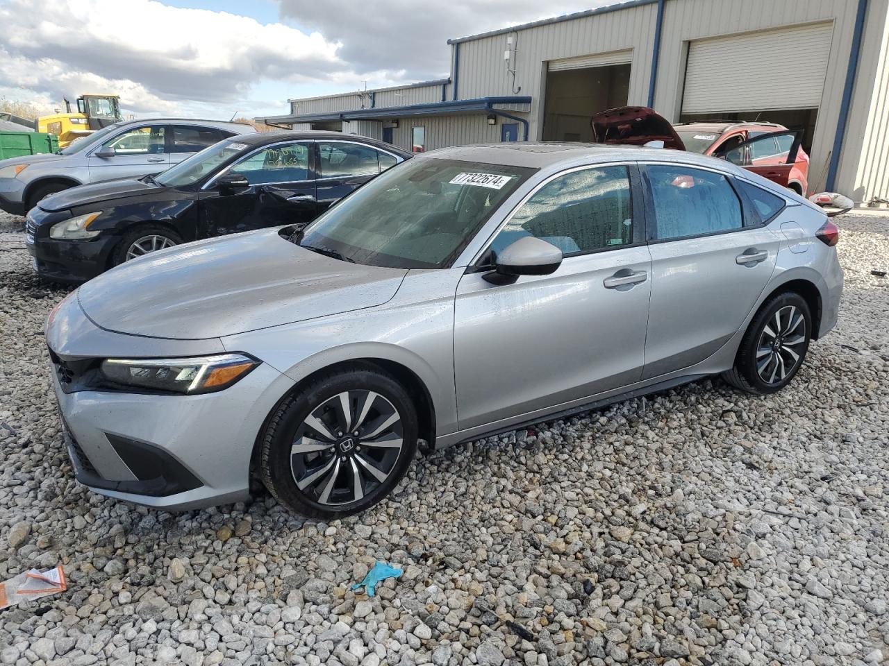 2022 HONDA CIVIC EXL VIN:19XFL1H73NE015793
