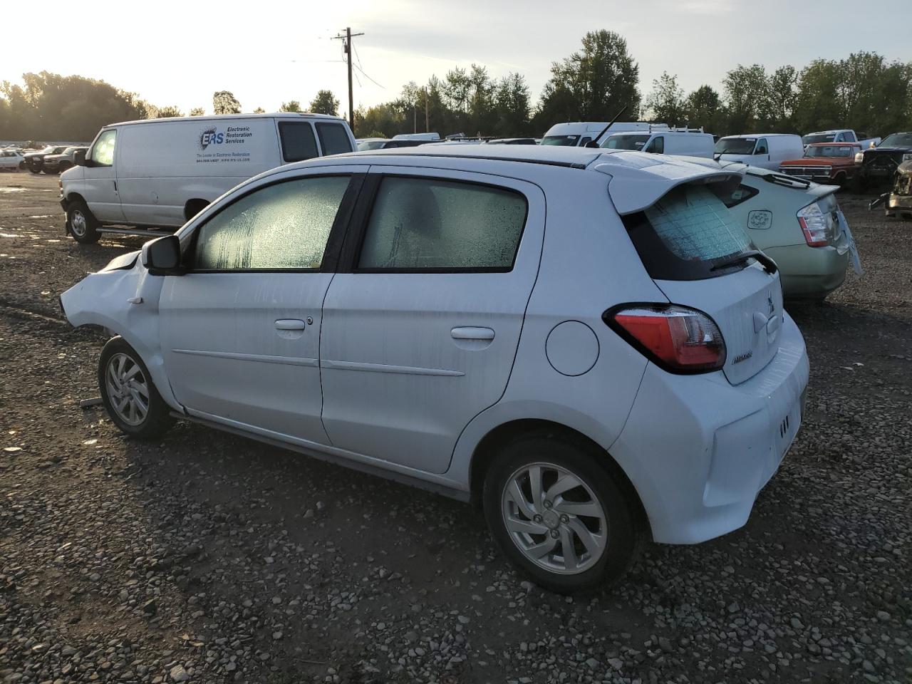 2022 MITSUBISHI MIRAGE ES VIN:ML32AUHJXNH009469