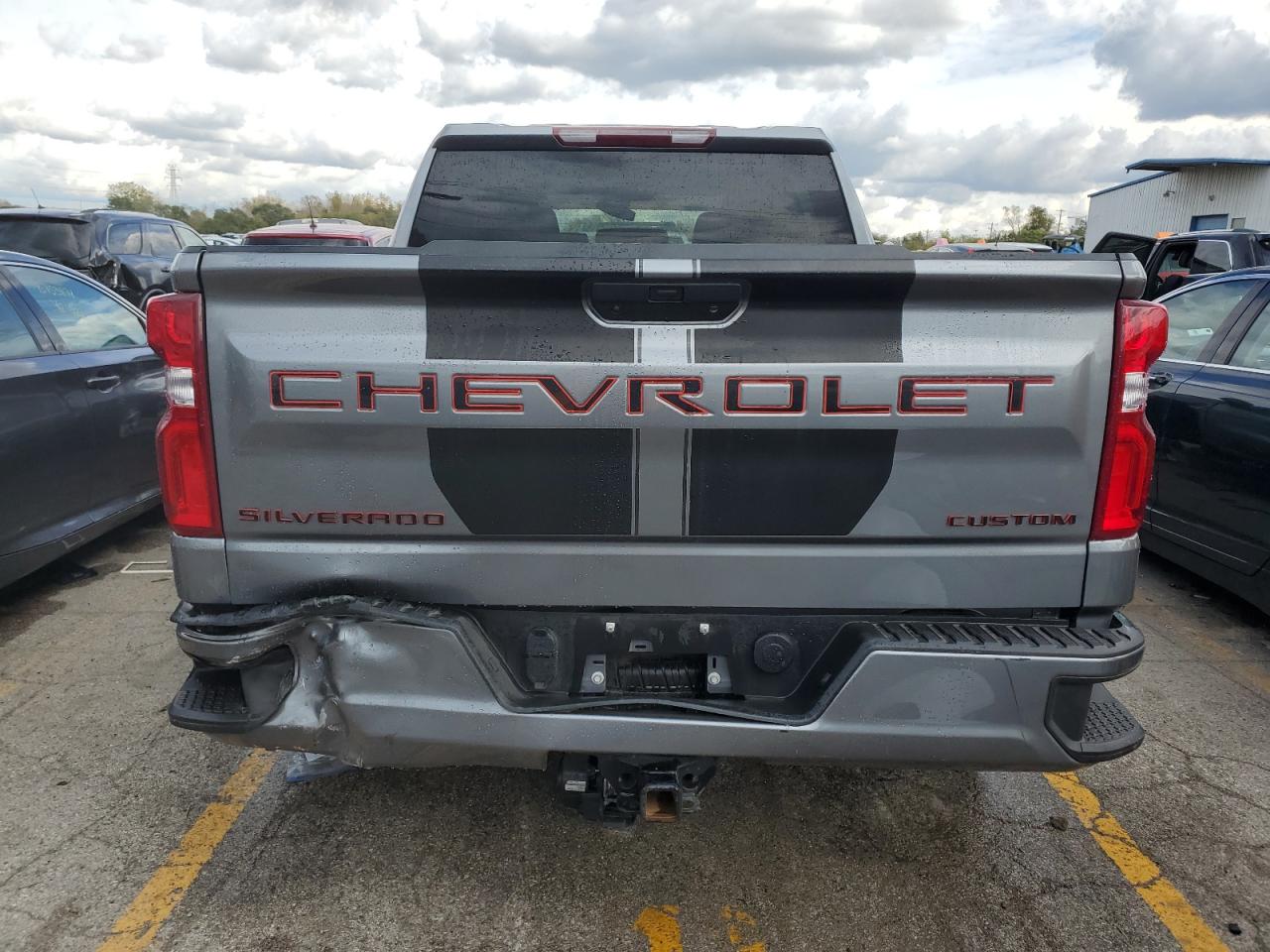 2022 CHEVROLET SILVERADO LTD K1500 CUSTOM VIN:1GCPYBEK9NZ200472