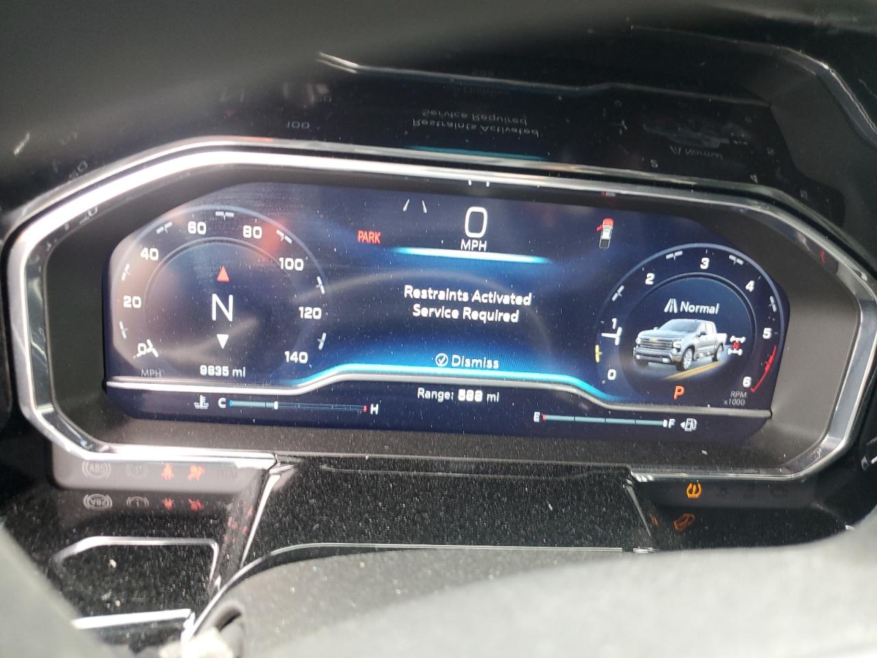 2023 CHEVROLET SILVERADO K1500 HIGH COUNTRY VIN:1GCUDJE85PZ260958