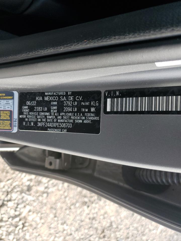 2023 KIA FORTE LX VIN:3KPF24ADXPE508703