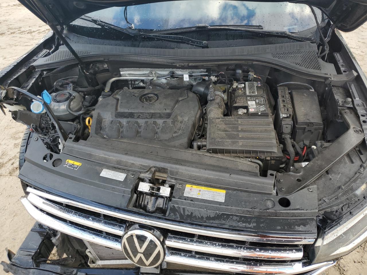 2022 VOLKSWAGEN TIGUAN SE VIN:3VV3B7AX9NM009054