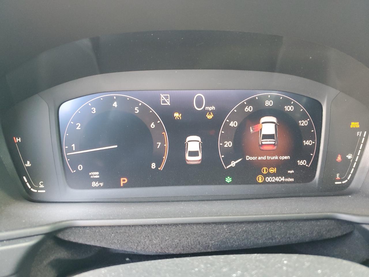 2024 HONDA ACCORD EX VIN:1HGCY1F38RA047315