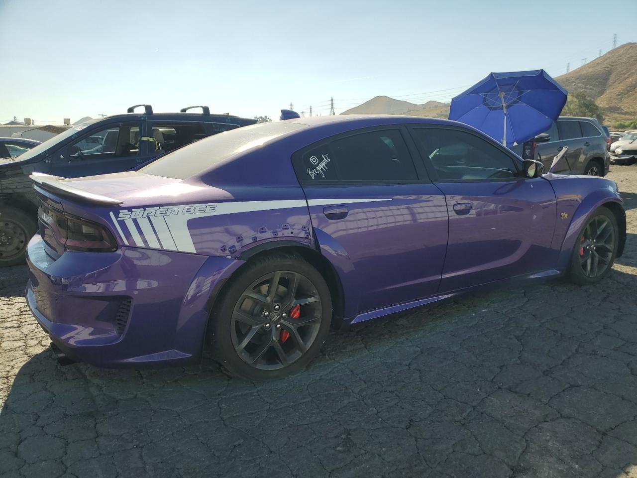 2023 DODGE CHARGER SCAT PACK VIN:2C3CDXGJ7PH634909