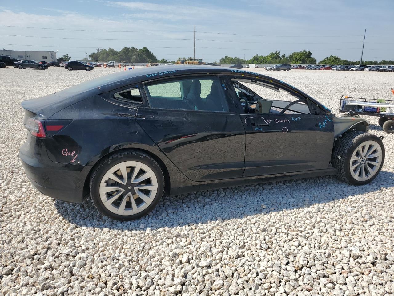 2022 TESLA MODEL 3  VIN:5YJ3E1EB0NF345732