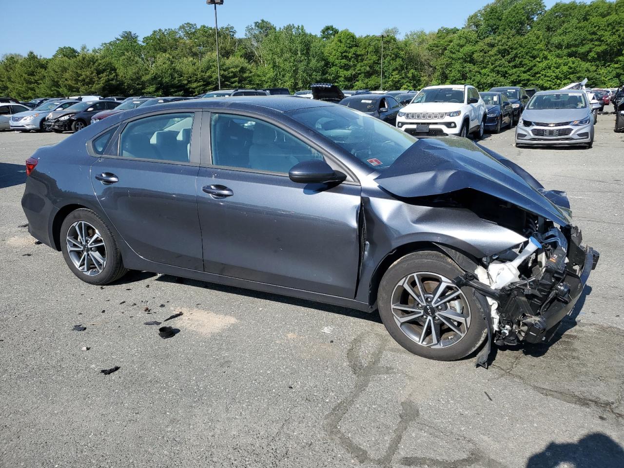 2022 KIA FORTE FE VIN:3KPF24AD8NE457165