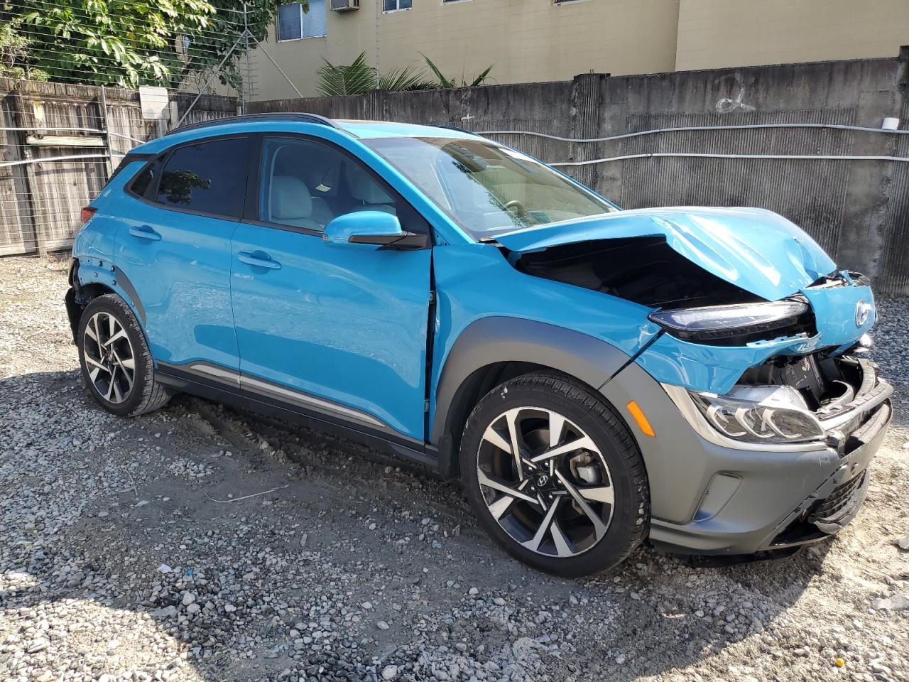 2022 HYUNDAI KONA LIMITED VIN:KM8K53A35NU911229