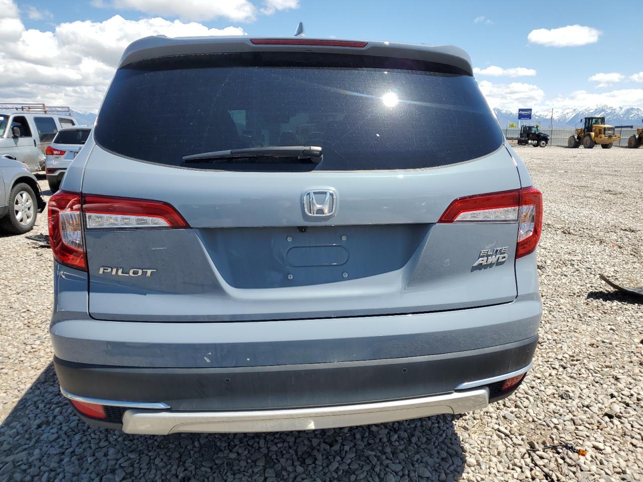 2022 HONDA PILOT ELITE VIN:5FNYF6H07NB068457