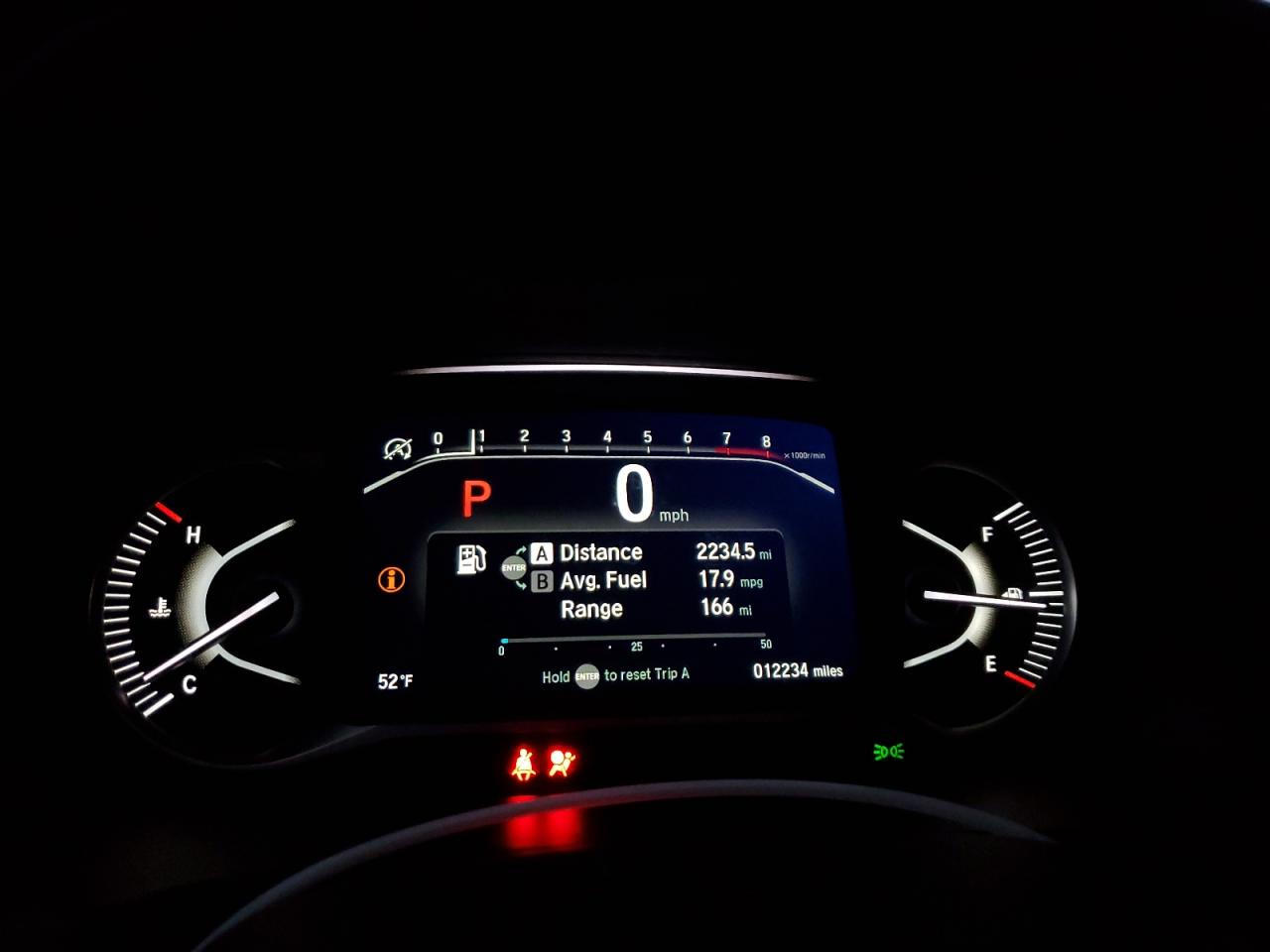 2023 HONDA PASSPORT EXL VIN:5FNYF8H54PB009876