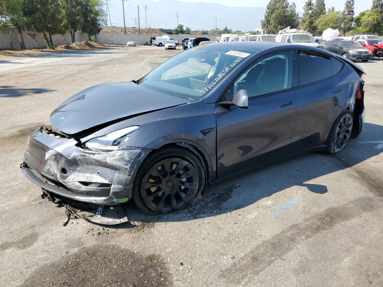 2022 TESLA MODEL Y  VIN:WP0AA2A8XNS255297